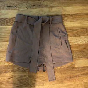 Aritzia the front beige shorts
